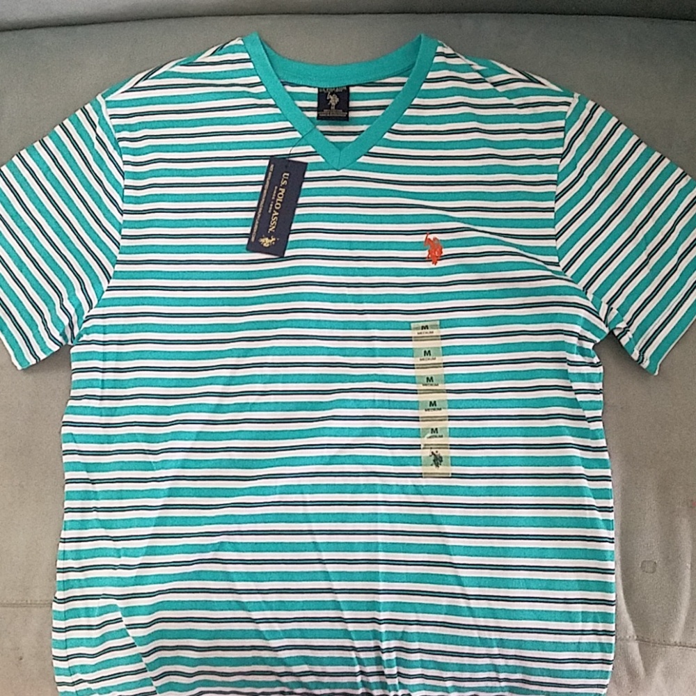 U.S Polo Assn. V-Neck Tees - Short Sleeve
